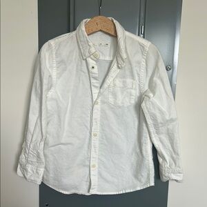 Zara Classic White Kids Shirt